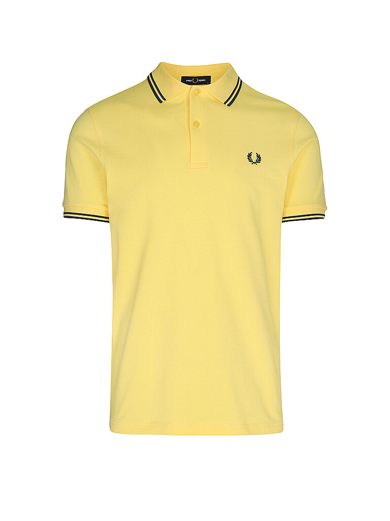 Fred Perry Polo Shirt Yellow S 3